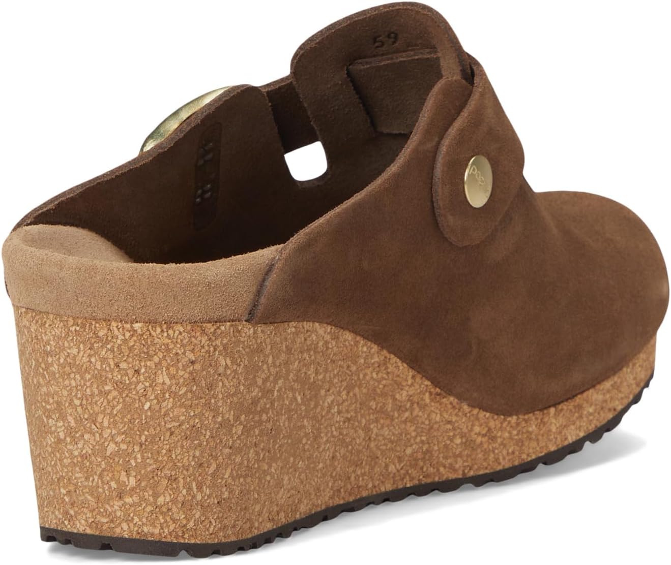 버켄스탁 Fanny Wedge Clog 스웨이드