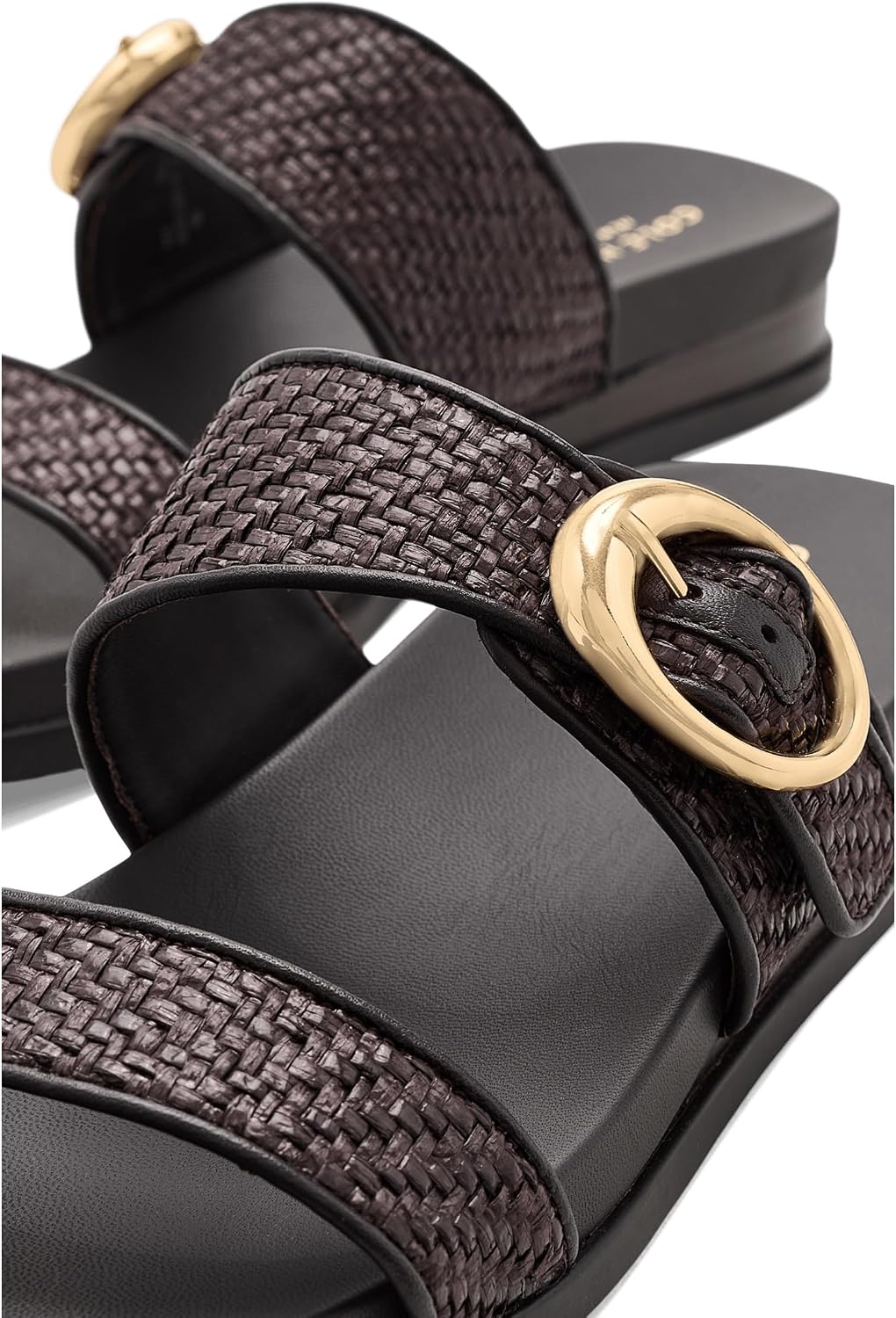 콜 한 Oaklynn Double Band Footbed 샌들