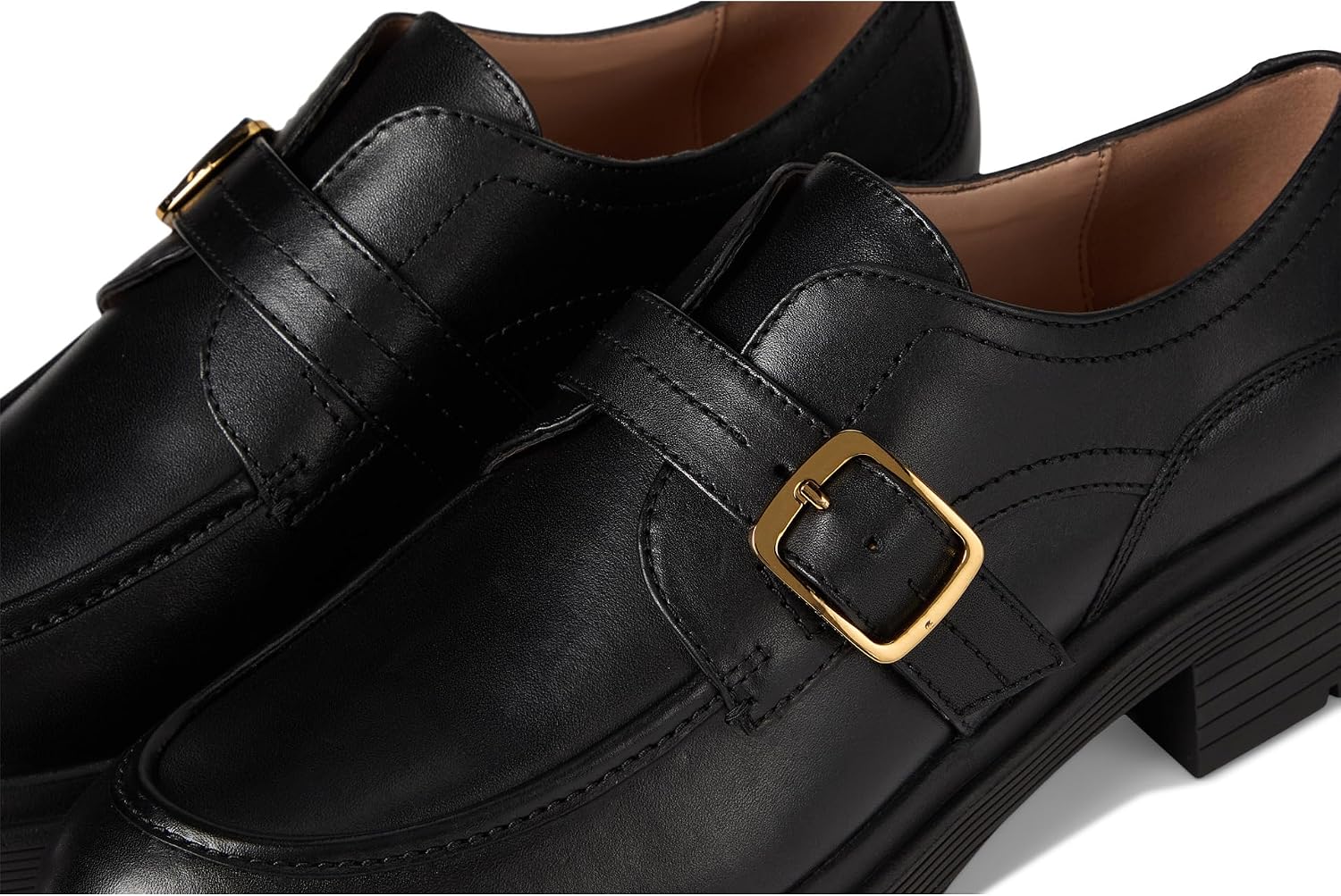 콜 한 Carlitta Monk Strap Lug Oxfords