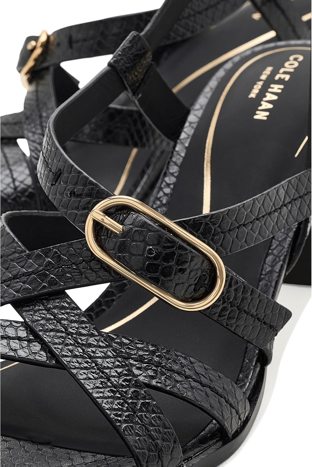콜 한 Dillon Heeled Strappy 샌들