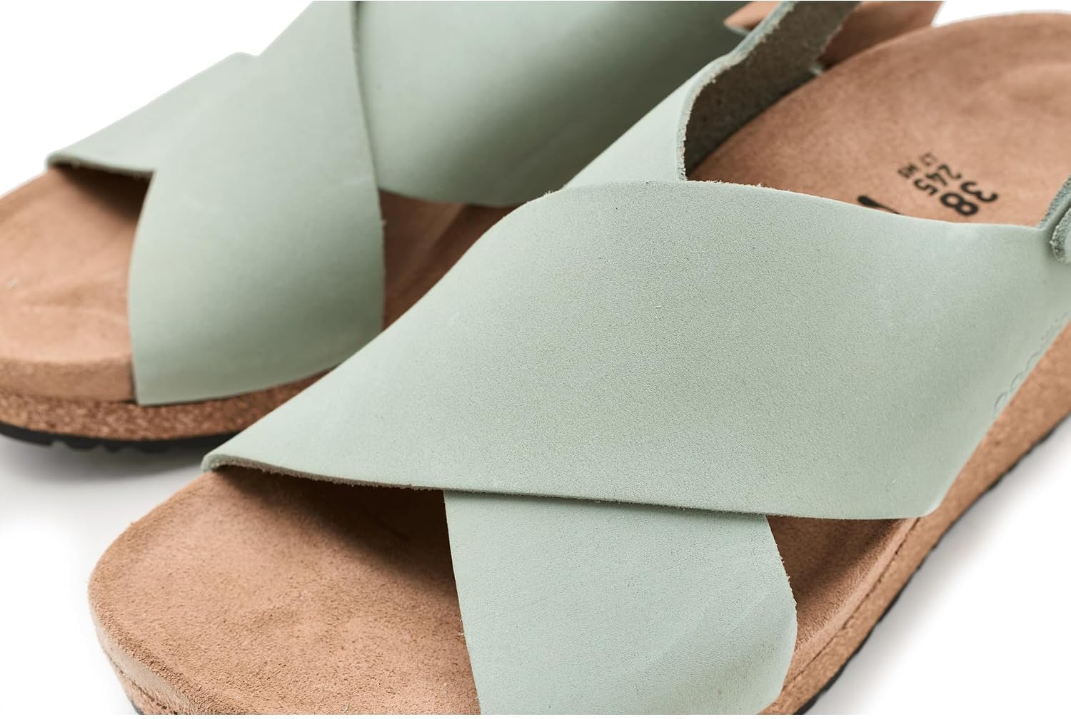 버켄스탁 Samira Wedge Nubuck 레더