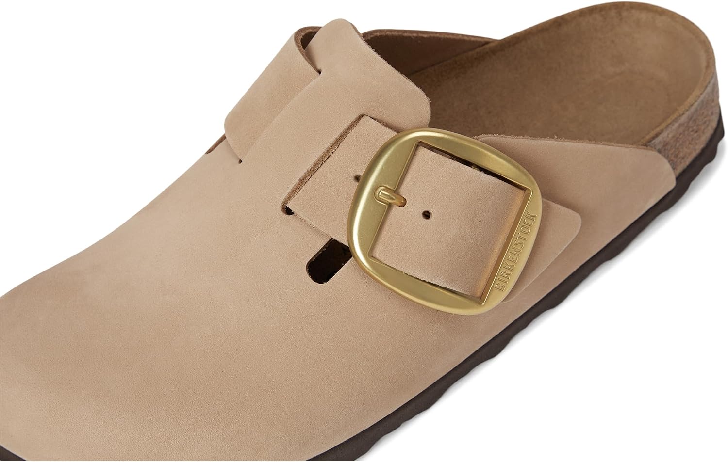 버켄스탁 보스턴 빅 Buckle Clog Nubuck 레더