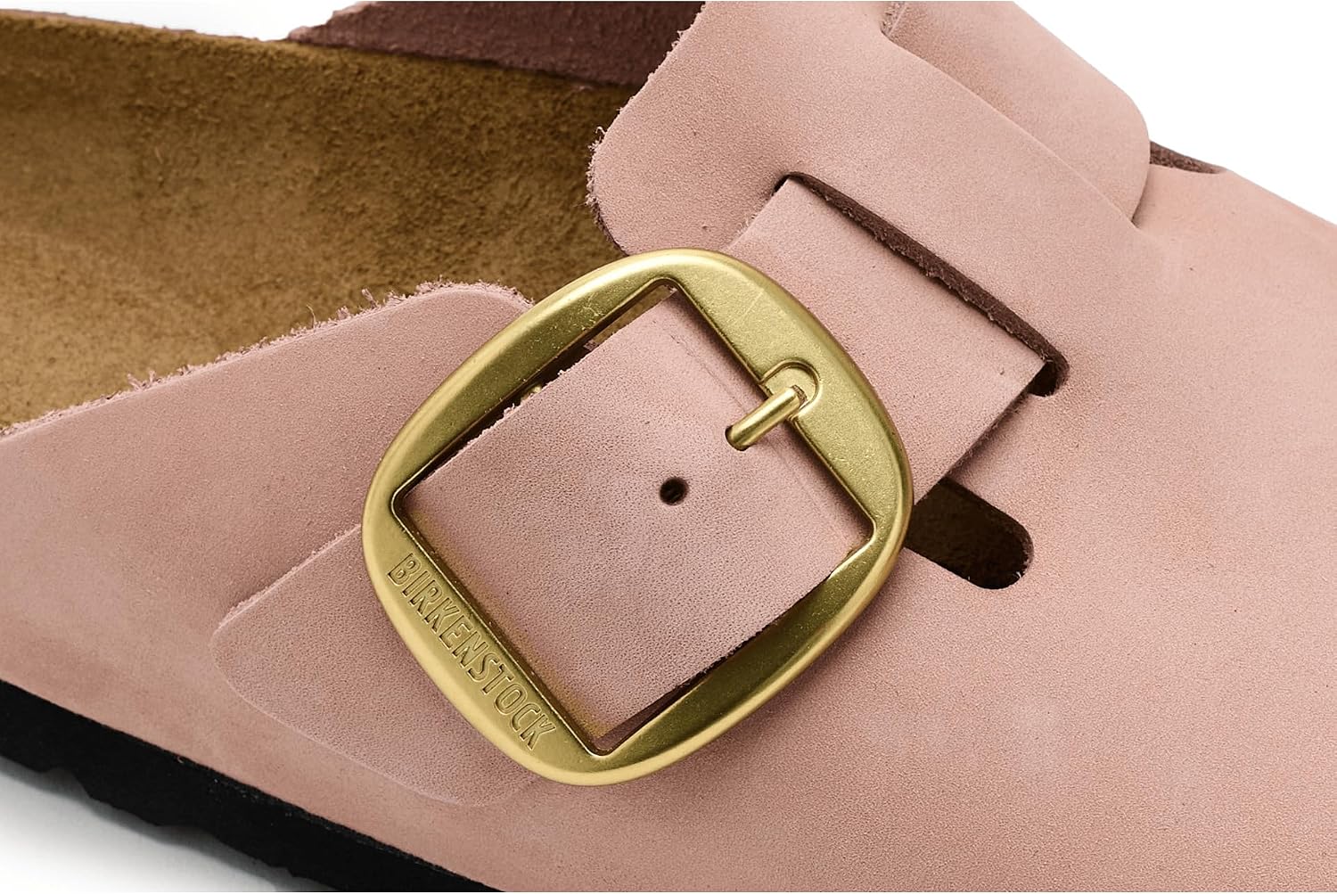 버켄스탁 보스턴 빅 Buckle Clog Nubuck 레더