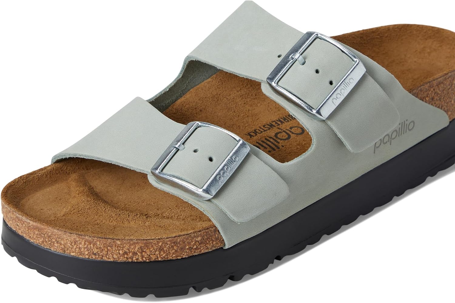 버켄스탁 아리조나 플랫폼 샌들 Nubuck