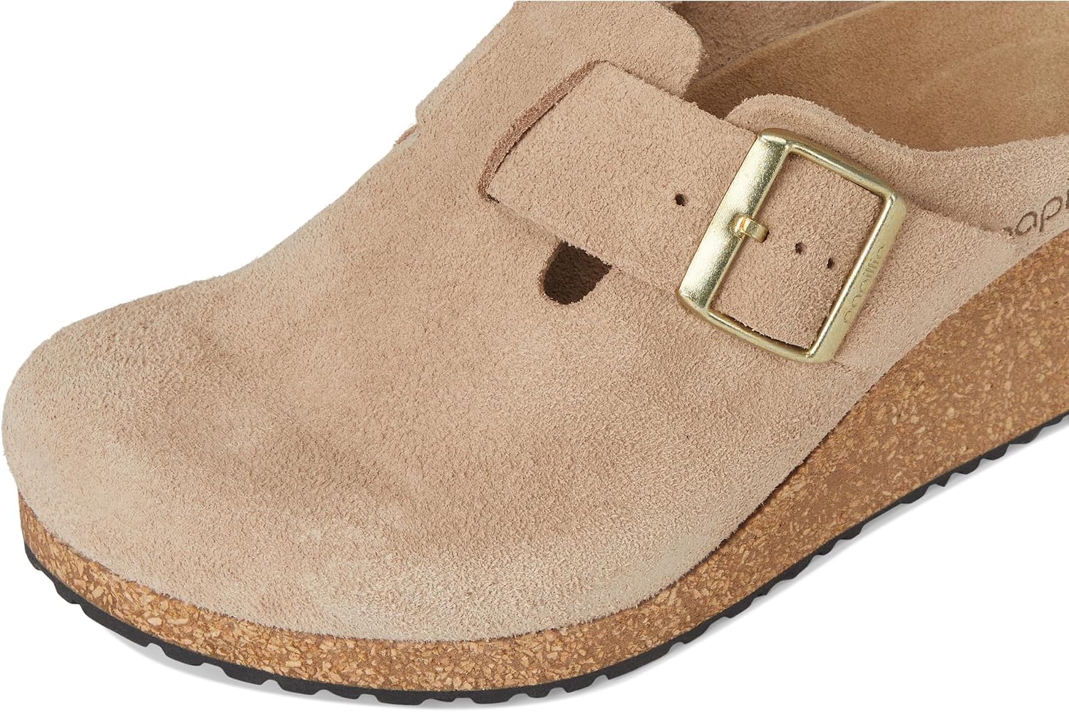 버켄스탁 Fanny Wedge Clog 스웨이드