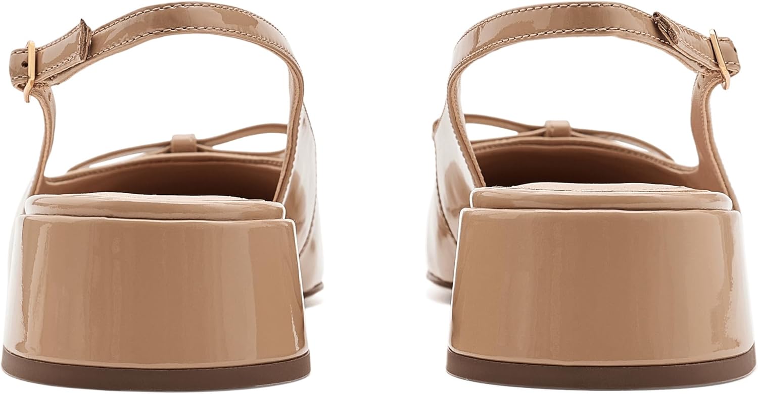 콜 한 Patsy Bow Slingback Pumps