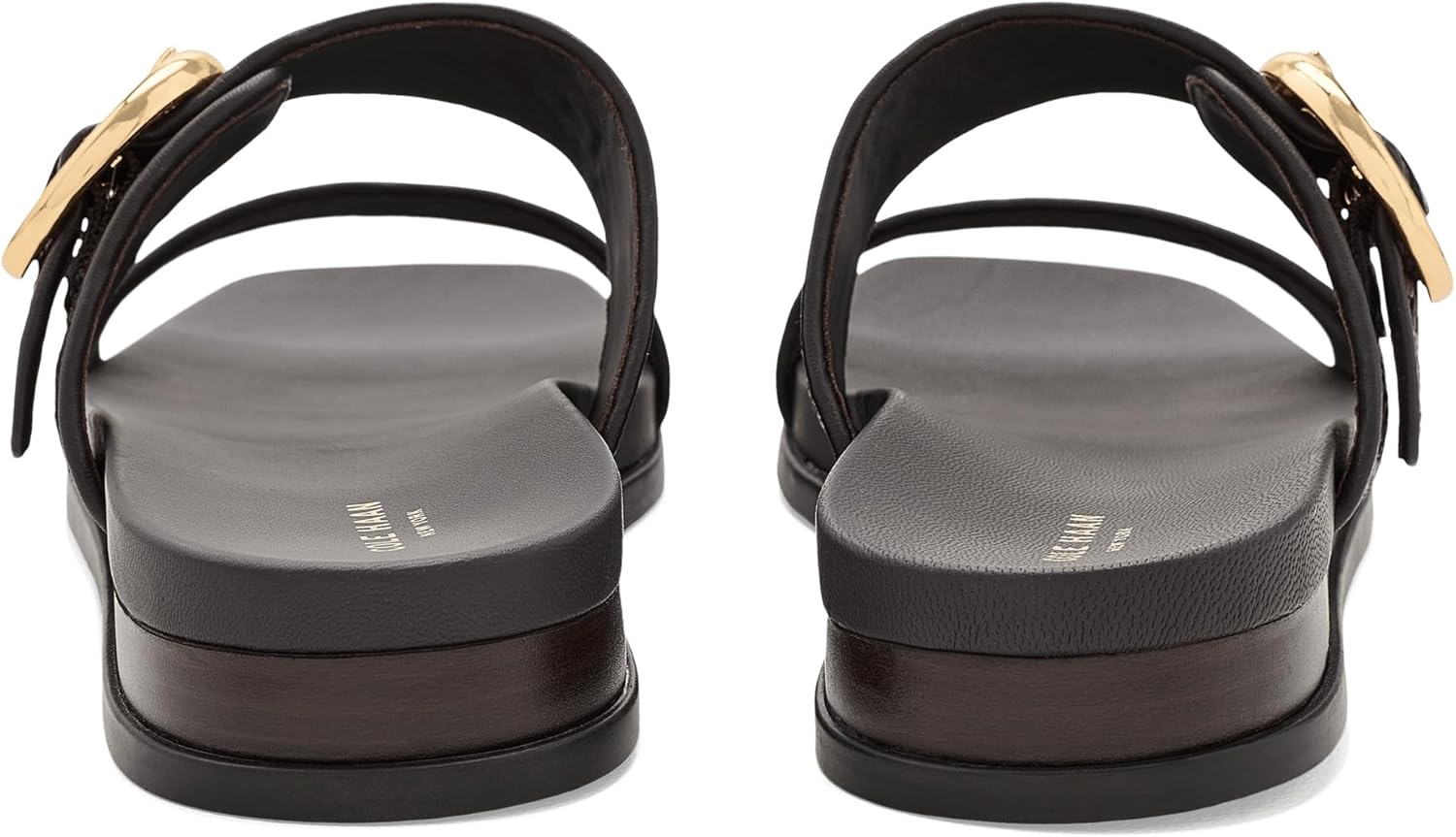 콜 한 Oaklynn Double Band Footbed 샌들