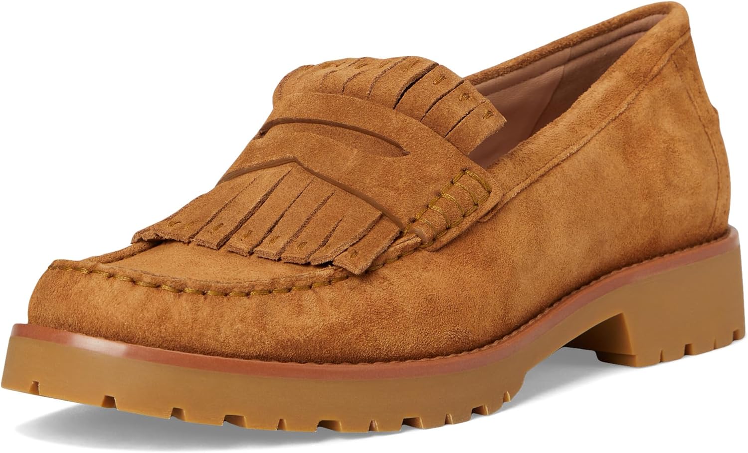 콜 한 Treena Lug Kiltie Loafers