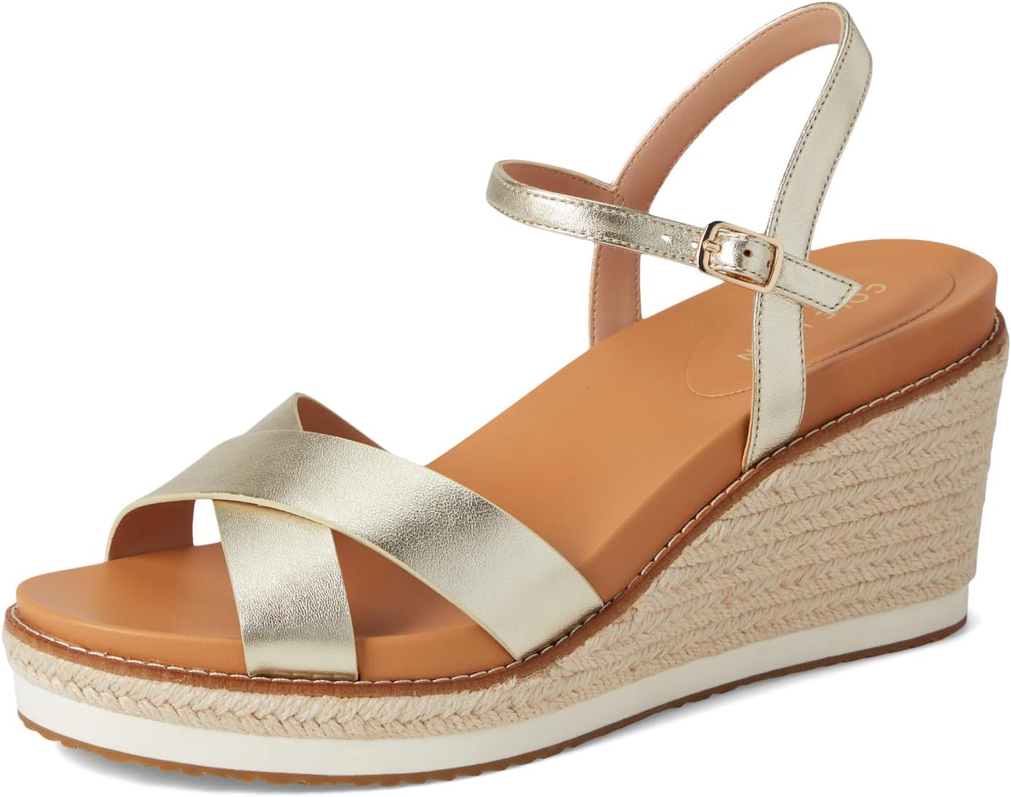 콜 한 Cloudfeel Silvee Espadrille Wedges 75MM
