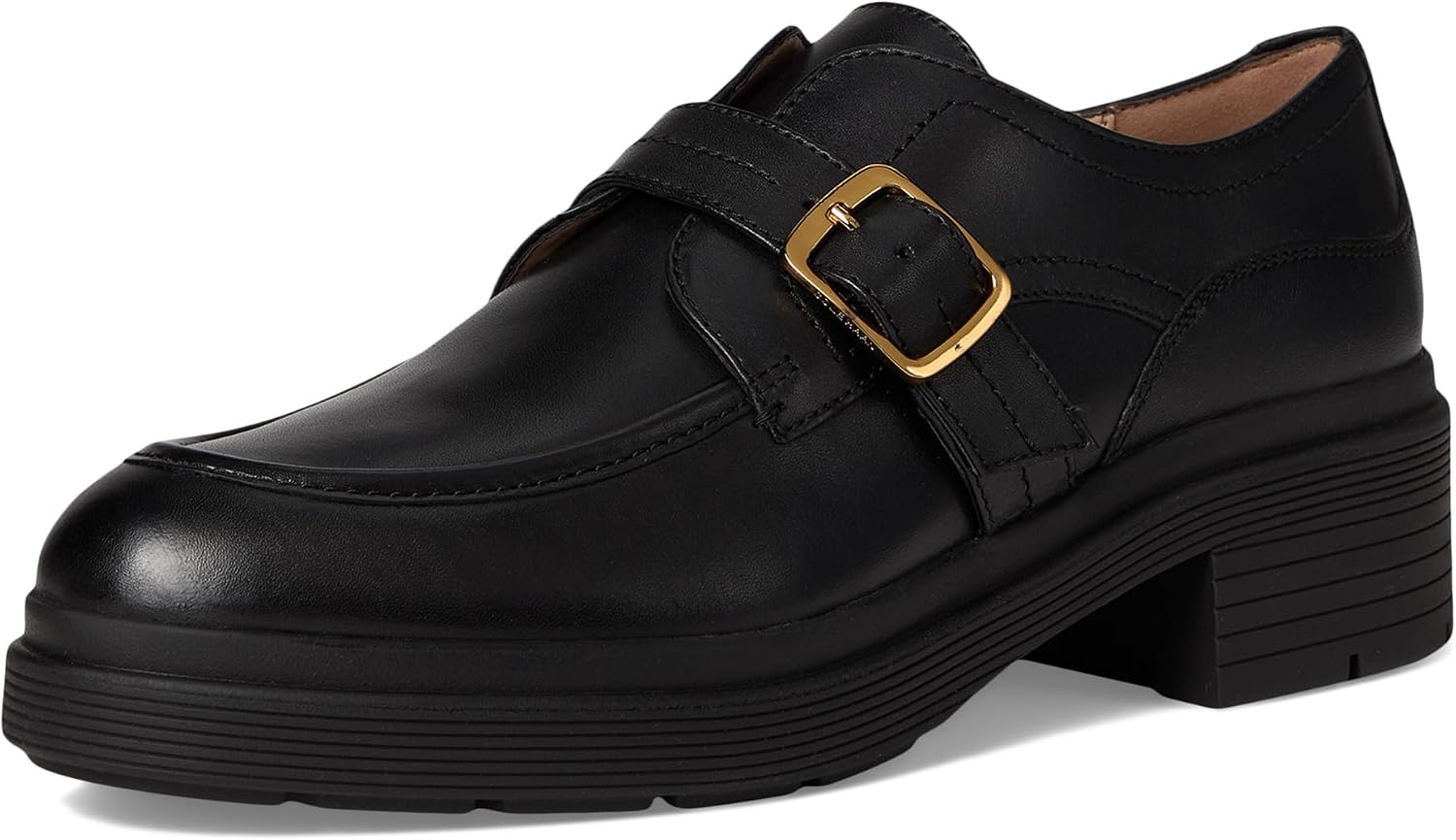 콜 한 Carlitta Monk Strap Lug Oxfords