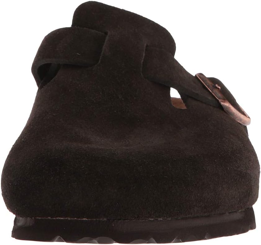버켄스탁 보스턴 Clog Soft Footbed 스웨이드