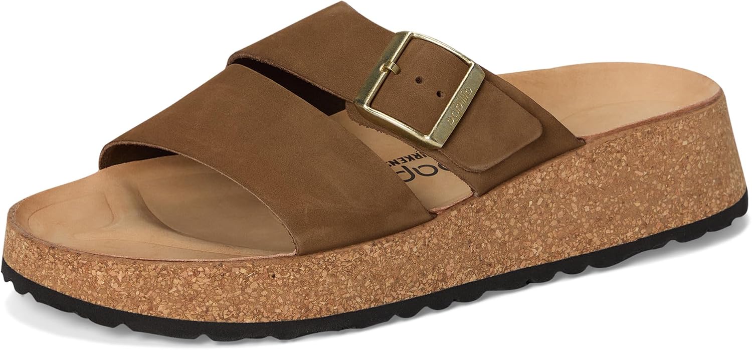 버켄스탁 Almina 플랫폼 샌들 Nubuck