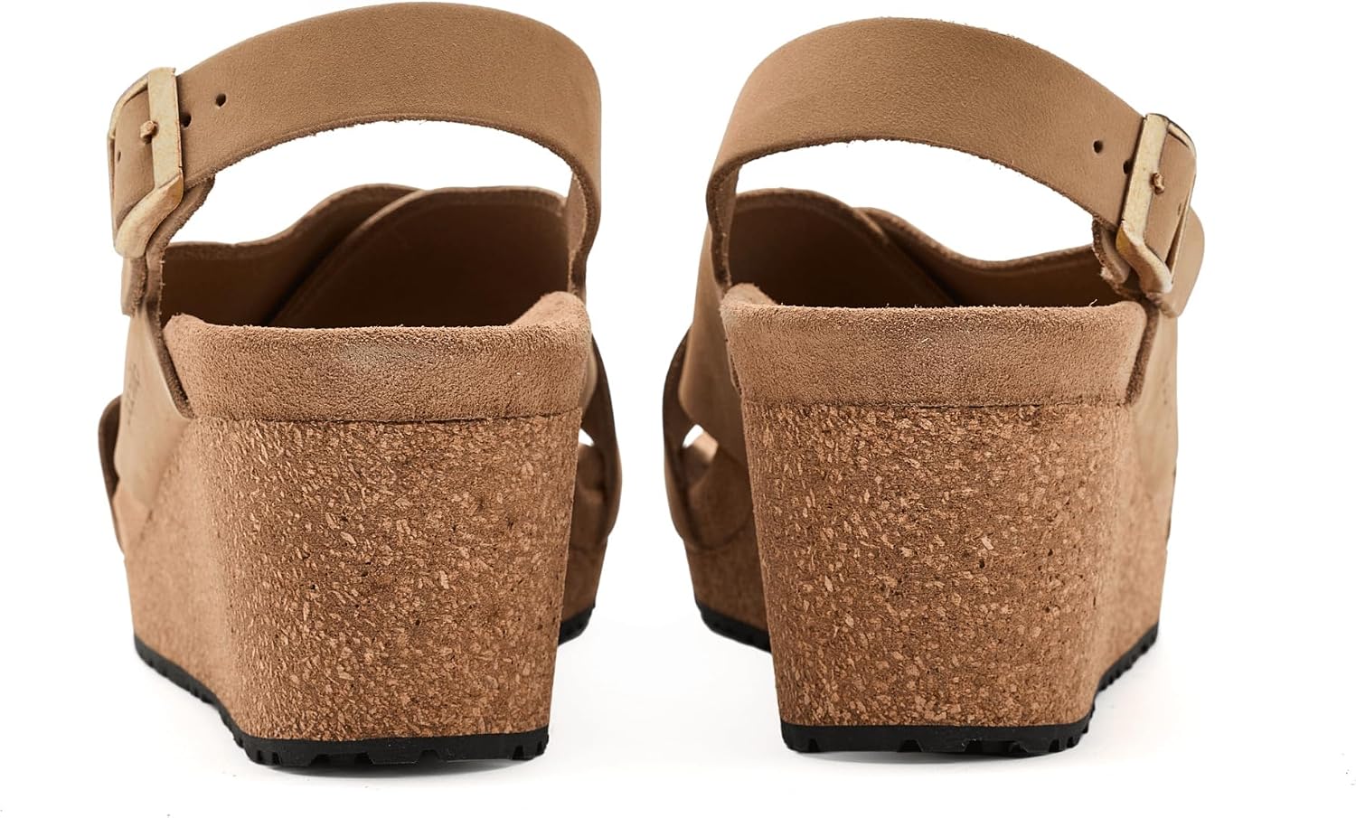 버켄스탁 Samira Wedge Nubuck 레더