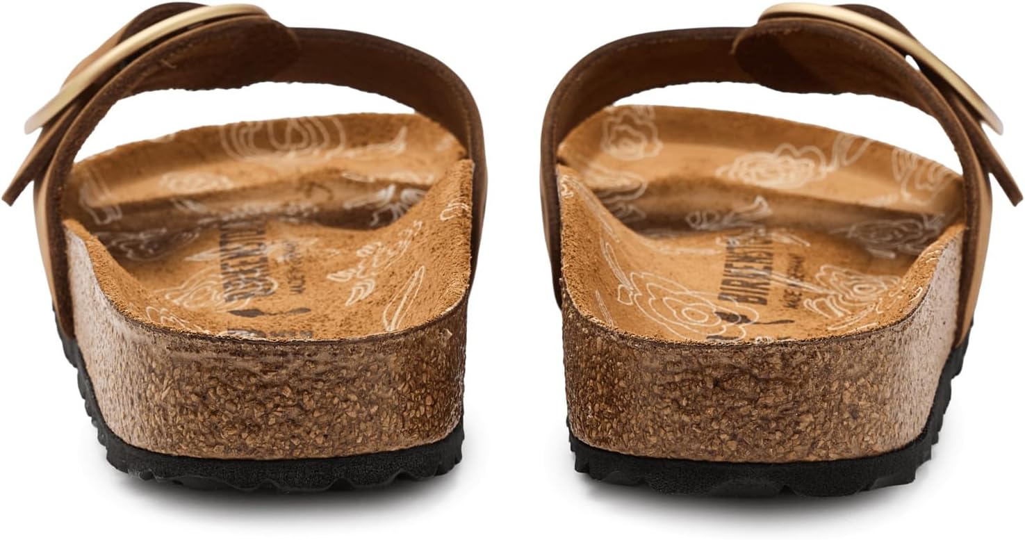 버켄스탁 Madrid 빅 Buckle Printed Footbed Nubuck