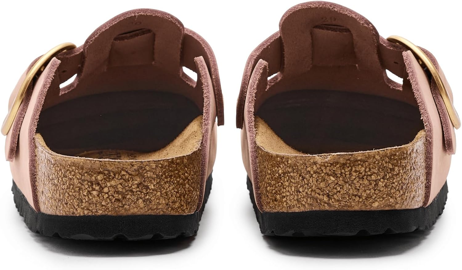 버켄스탁 보스턴 빅 Buckle Clog Nubuck 레더
