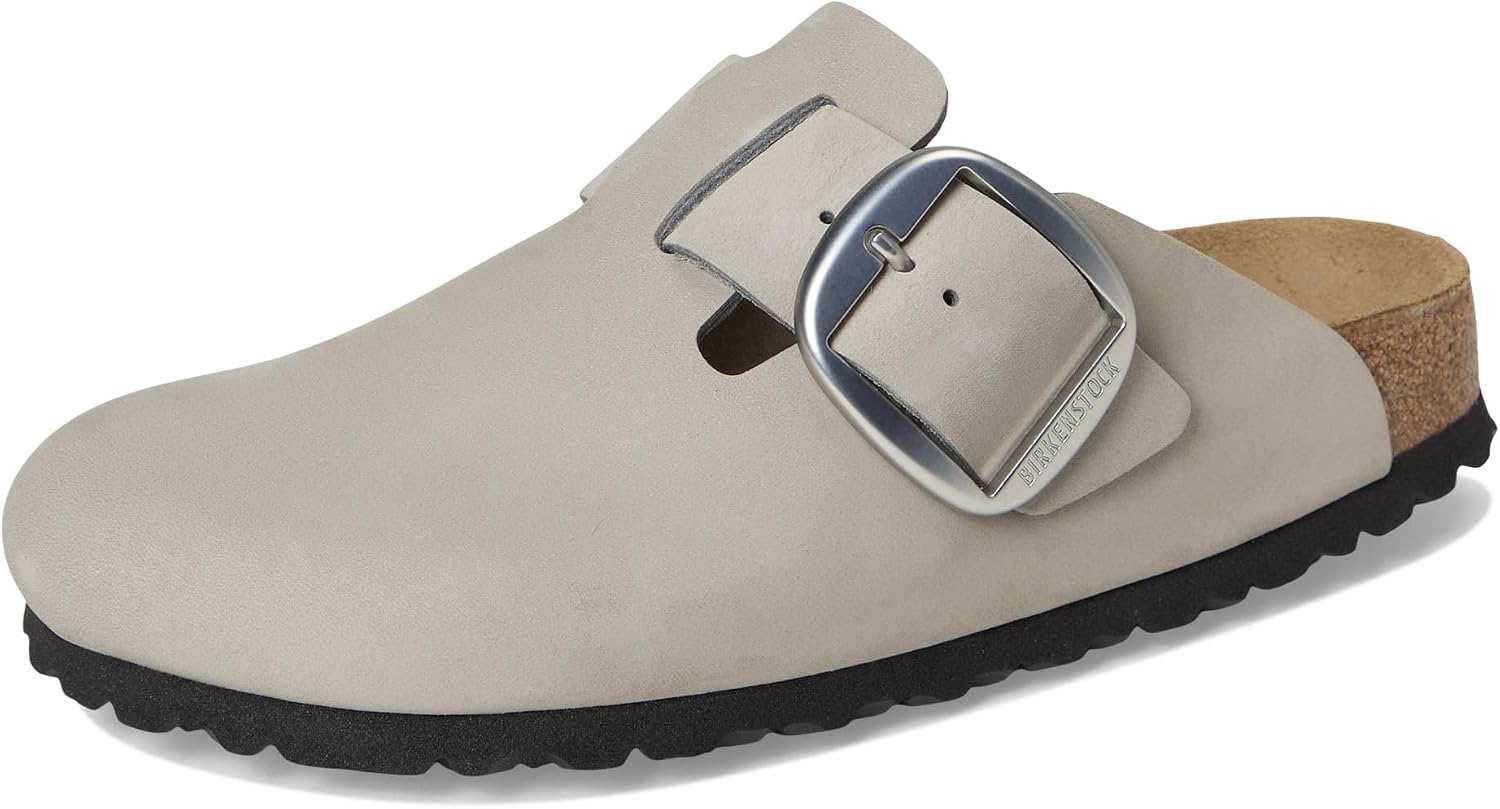 버켄스탁 보스턴 빅 Buckle Clog Nubuck 레더