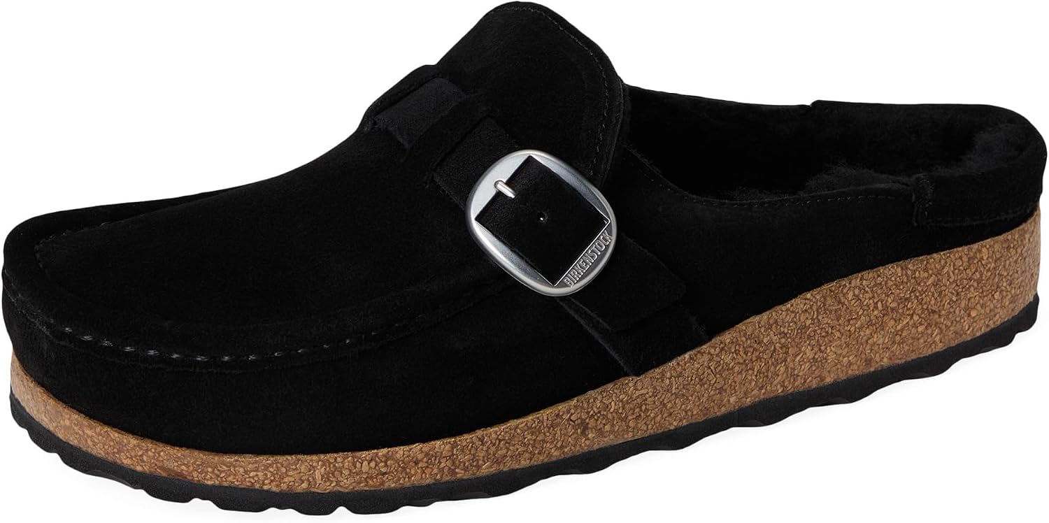 버켄스탁 Buckley Shearling Clog 스웨이드