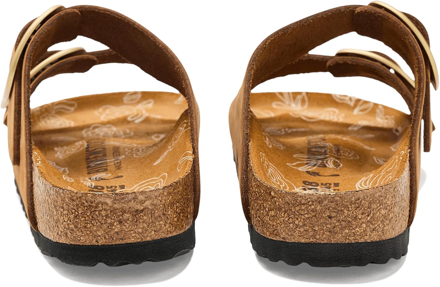 버켄스탁 아리조나 빅 Buckle Printed Footbed Nubuck