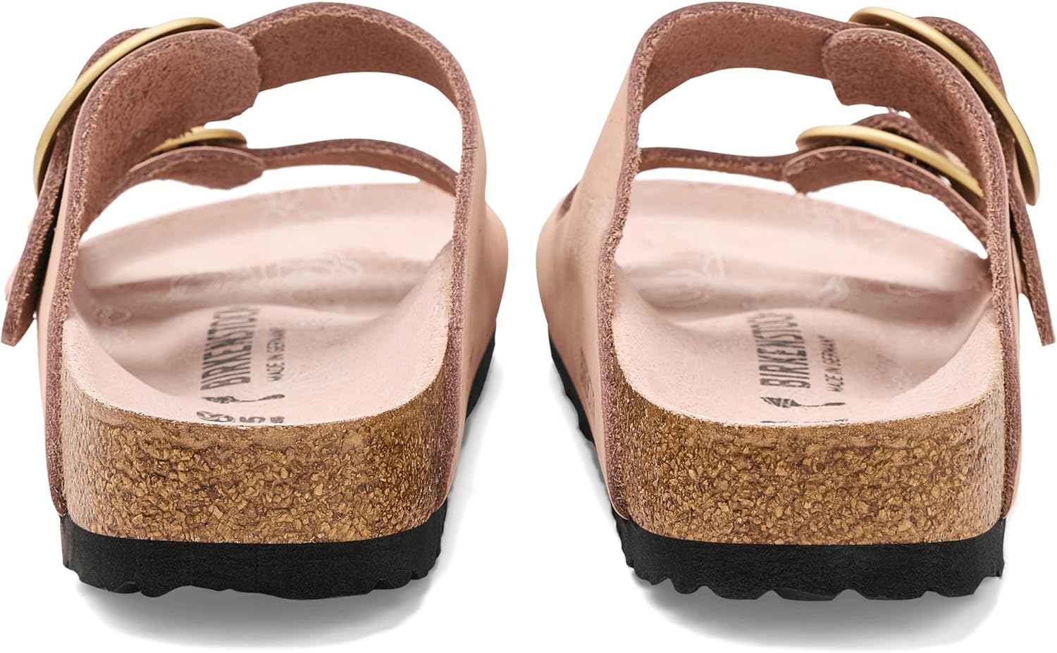 버켄스탁 아리조나 빅 Buckle Printed Footbed Nubuck